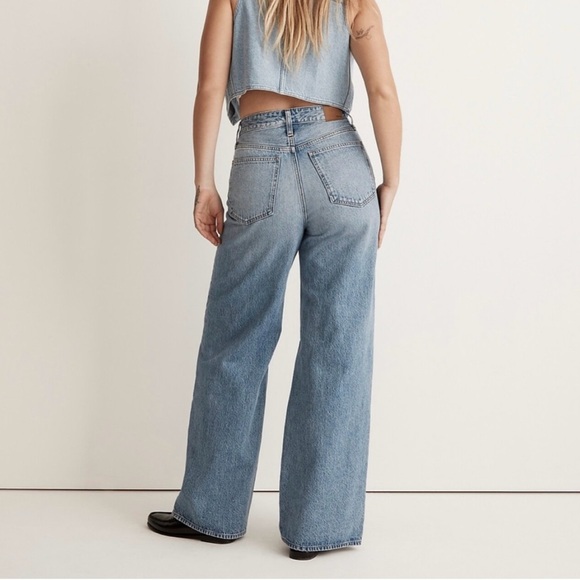 Madewell Super Wide-Leg Jeans sz 28 - Picture 3 of 9